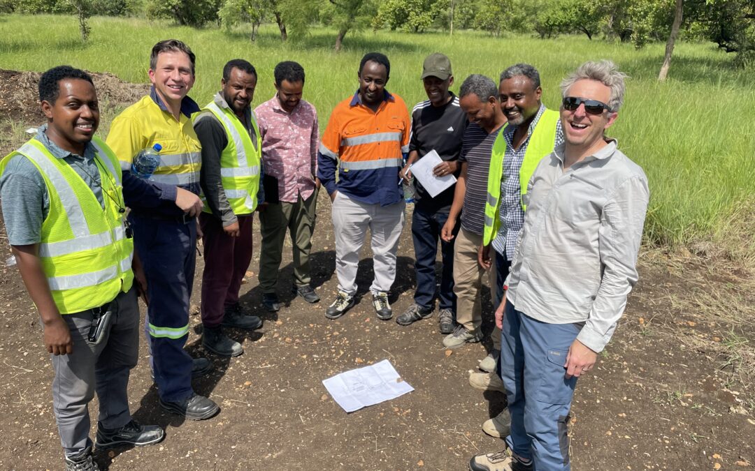 Site visit with Akobo Minerals